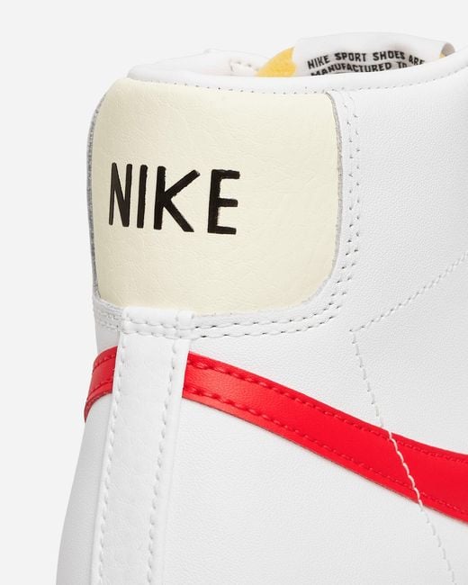 Nike White Blazer Mid 77 Vintage Sneakers for men