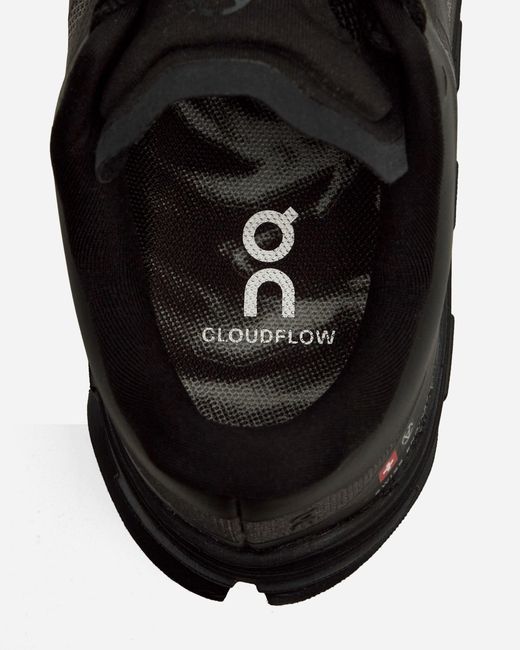 On Shoes Black Women S Slam Jam Cloudflow 5 Sharpdust Sneakers Gull / for men