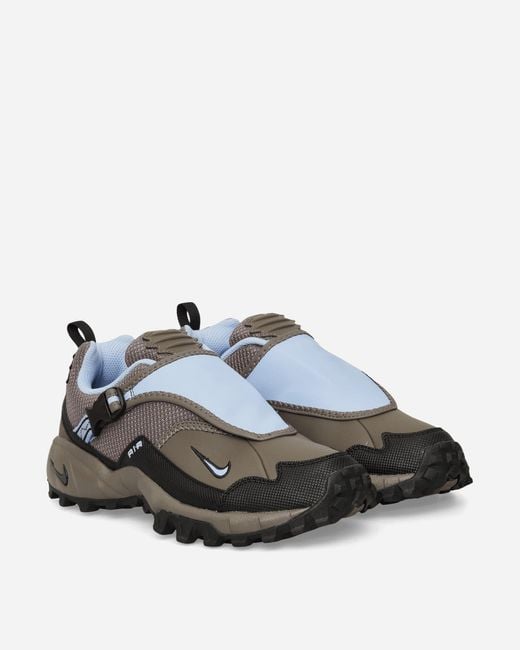 Nike Black Acg Phassad Sneakers Cave Stone / Aluminium for men