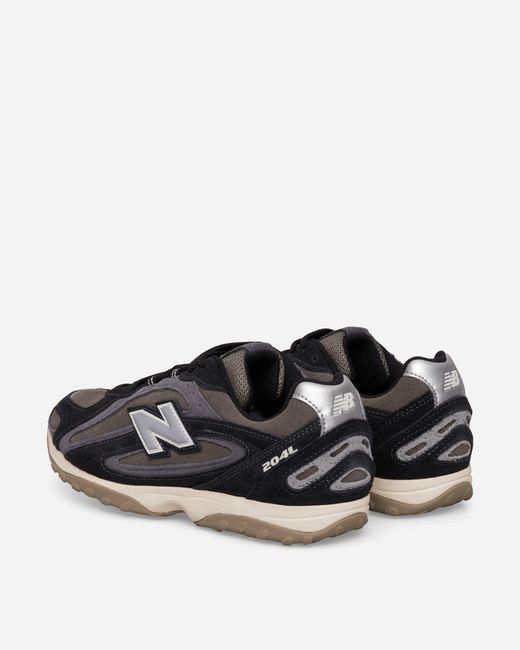 New Balance Black 204L Sneakers Magnet for men