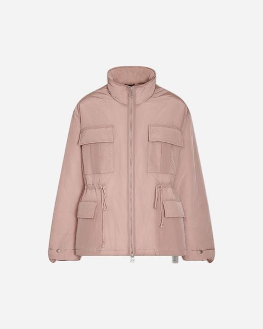 Oamc Peacemaker S Padded M65 Jacket Lilac in Pink for Men | Lyst
