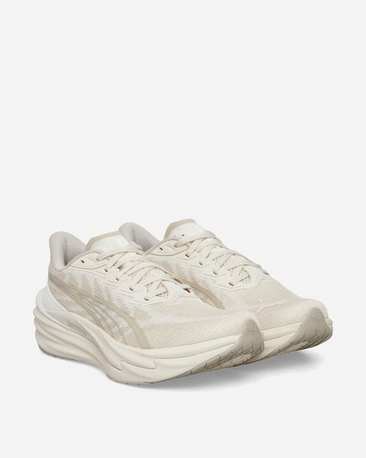 PUMA White Deviate Nitro 4 Sneakers Alpine Snow / Warm for men
