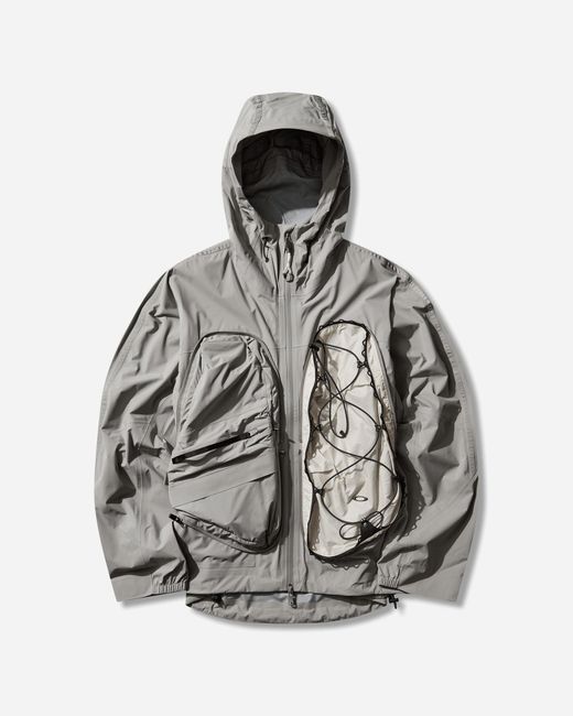 Oakley Gray Latitude Veil Slingpack Jacket Cement for men