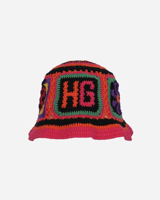帽子 gurgurhand-knitted bucket hat gurgurhand-knitted bucket hat