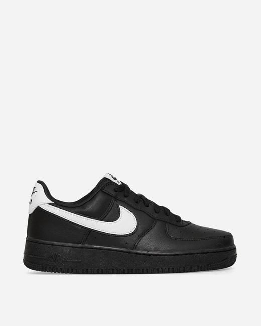 Nike Air Force 1 Low Retro Sneakers Black / White for men
