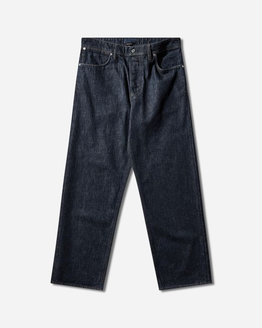Stone Island Blue Men S Indigo Denim-rinsed Loose Fit Jeans Rinse for men