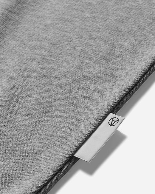 SLAM JAM Gray Graphic Hooded Sweatshirt for men