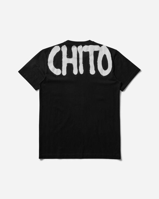 Chio Black S Logo T-Shirt for men