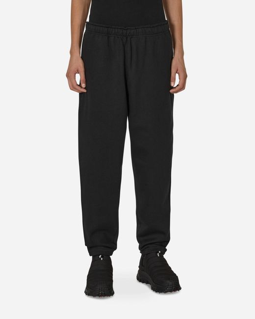 Nike Cotton Solo Swoosh Sweatpants Black for Men Lyst UK