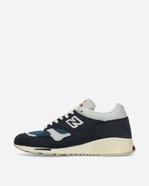 New Balance Multicolor Made In Uk 1500 Sneakers Total Eclipse / Indian Teal / Harbor Mist for men