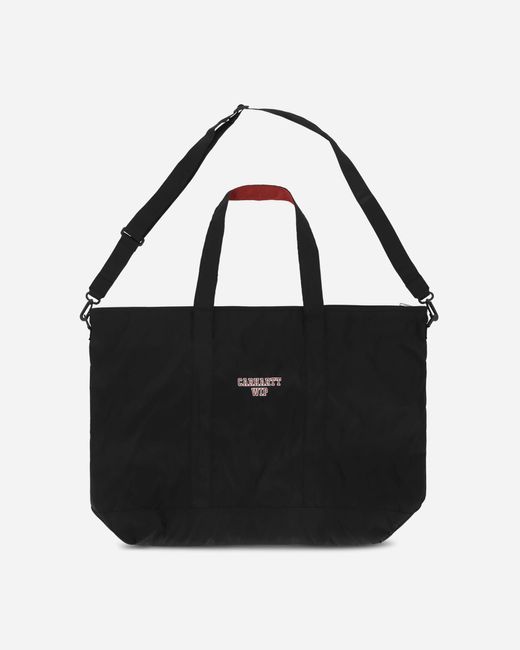Carhartt Alumni Tote Bag Black / Scarlet for men