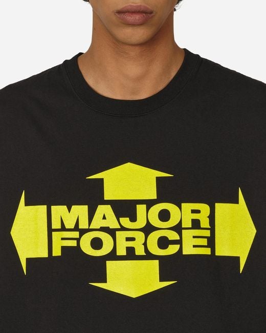 Neighborhood Major Force T-Shirt in Black for Men | Lyst UK