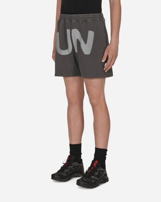 SLAM JAM Black Boxy Shorts for men