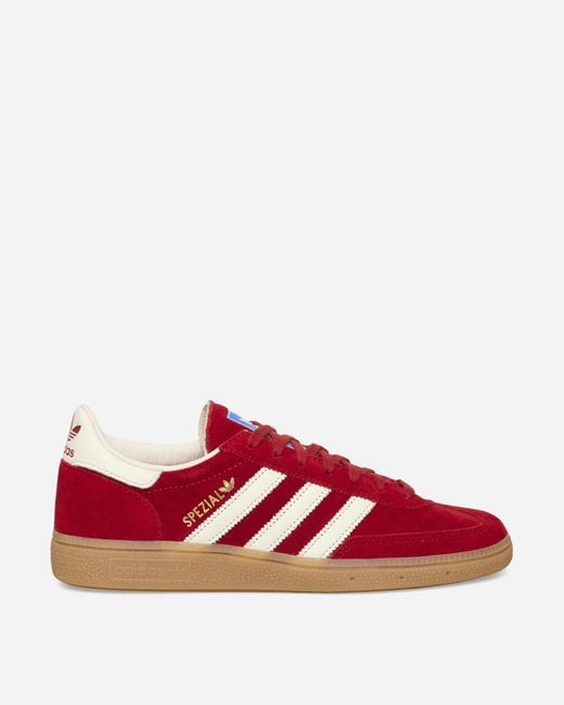 Adidas Red Handball Spezial Made In Germany Sneakers Equipment / Off White for men