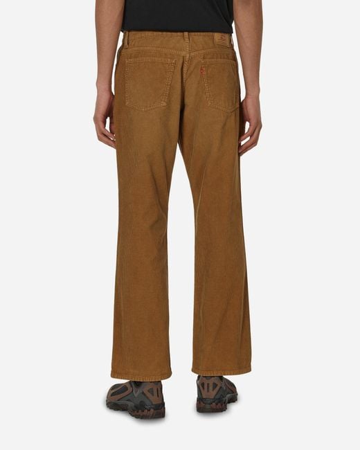 Hysteric Glamour Natural Bootcut Cordurory Pants for men