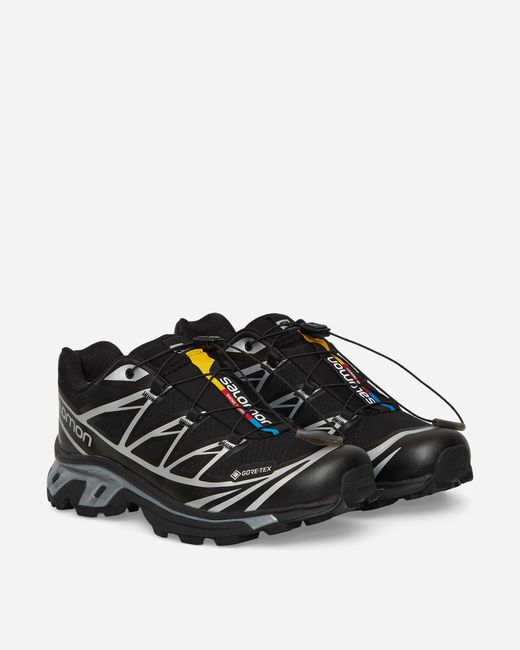 Salomon Black Xt-6 Gore-Tex Sneakers for men