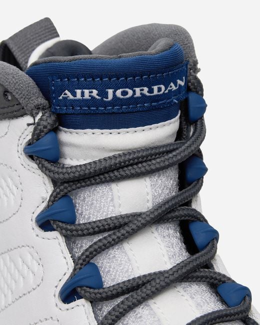 Nike Air Jordan 9 Retro Sneakers Flint Grey / French Blue for men
