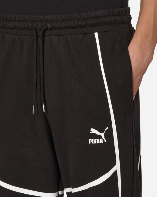 PUMA Black Joshua Vides Sweatpants for men