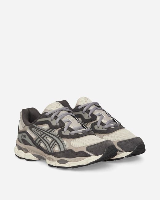 Asics Gel-nyc Sneakers Oatmeal / Obsidian Grey in Grey | Lyst