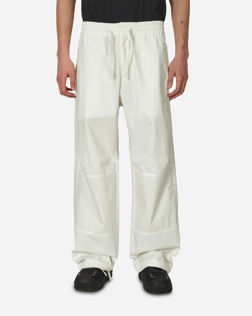 OAMC White Turner Pants Off for men