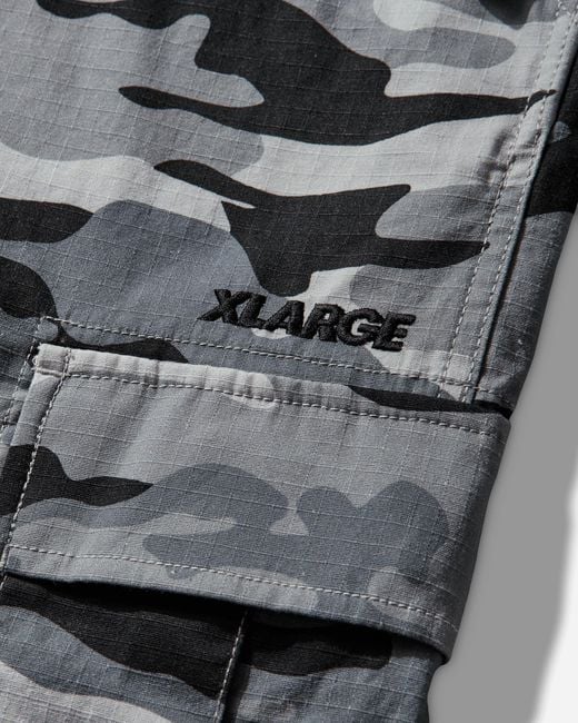 Xlarge White Men S Label Ripstop Cargo Pants for men