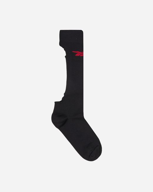 Reebok Black Machine-a Drilled Socks for men