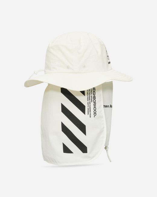 Neighborhood Srl Sunguard Hat in White for Men | Lyst UK
