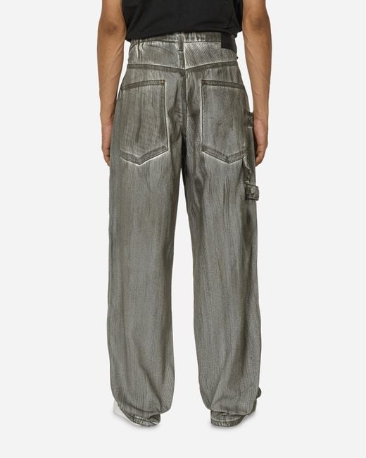 Stingwater Painted Chain Jeans in Green for Men | Lyst UK