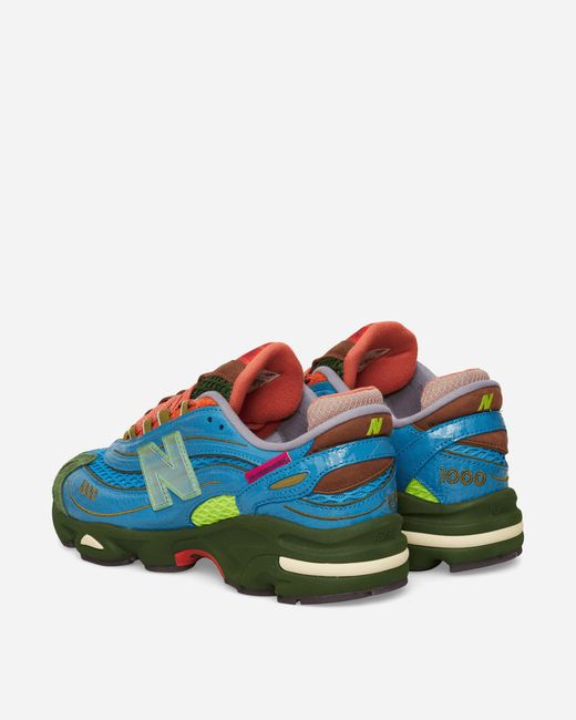 New Balance Salehe Bembury 1000 Sneakers Blue / Lime / Red for men