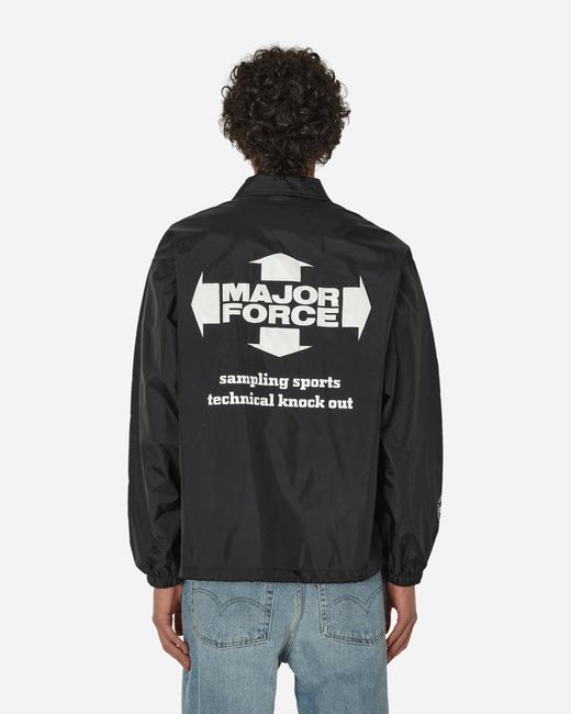 Neighborhood Black Major Force Windbreaker Jacket for men