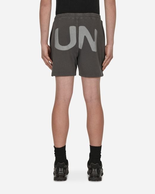 SLAM JAM Black Boxy Shorts for men