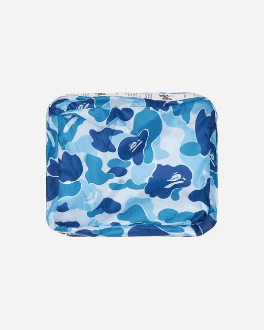 A Bathing Ape Blue Abc Small Assortment Case for men