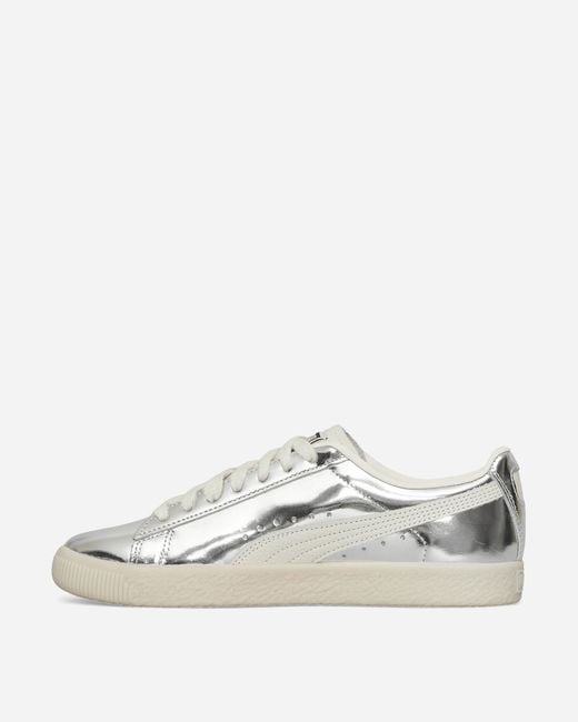 PUMA Clyde 3024 Sneakers Silver / Warm White for men