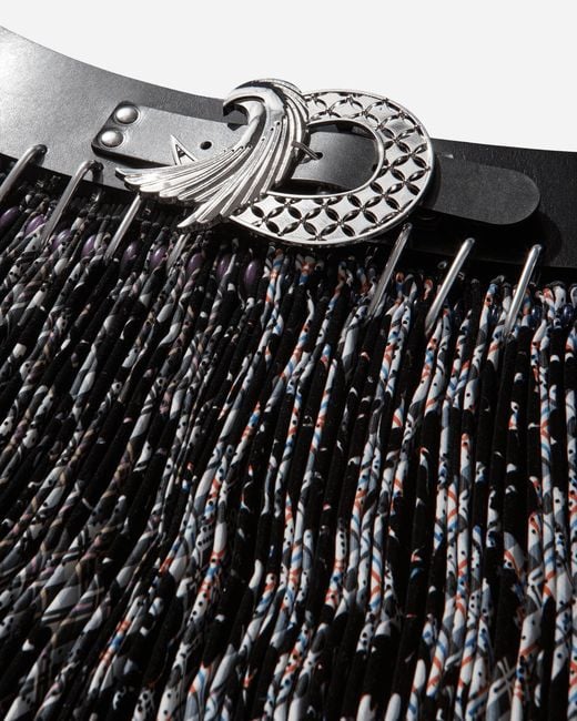 Chopova Lowena Black Women S Bay Mini Carabiner Skirt