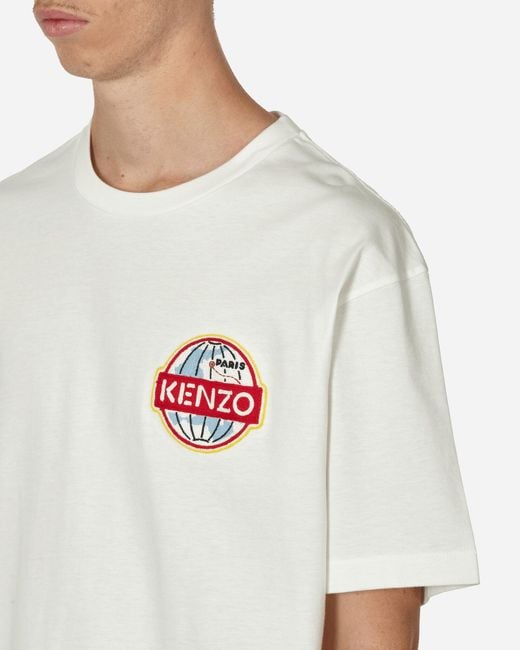 KENZO White Travel T-shirt Off for men