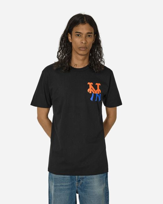 Anything Black Mets Logo T-shirt for men