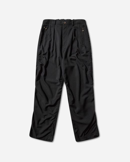 Undercover Black S Polyester Trousers for men
