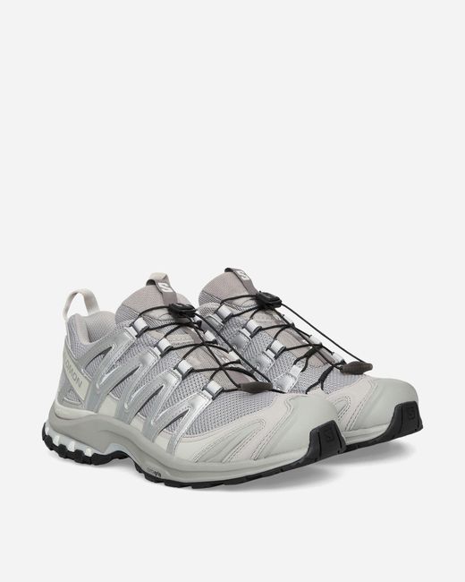 Salomon Gray Xa Pro 3D Sneakers Alloy Lunar Rock for men