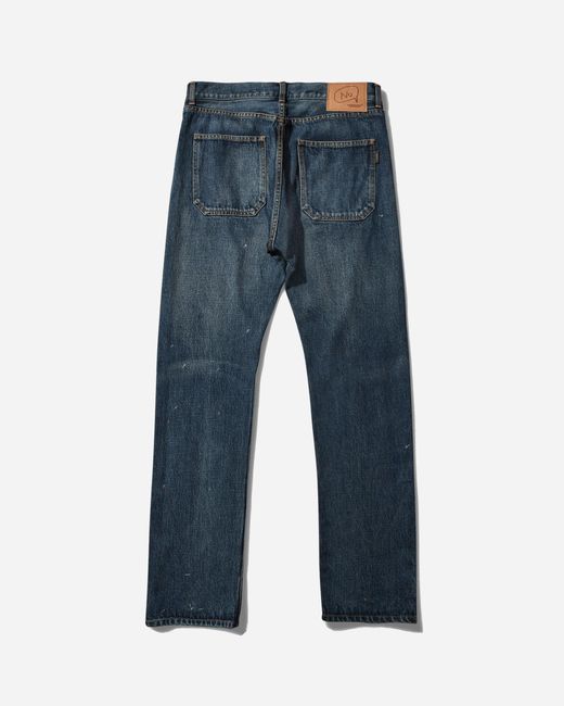 Undercover S Cross Embroidery Distressed Denim Pants Light