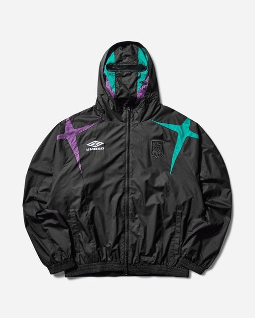 Umbro Black Jester Masked Track Jacket for men