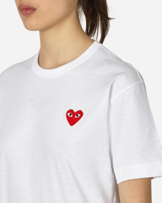 COMME DES GARÇONS PLAY White Heart T-Shirt