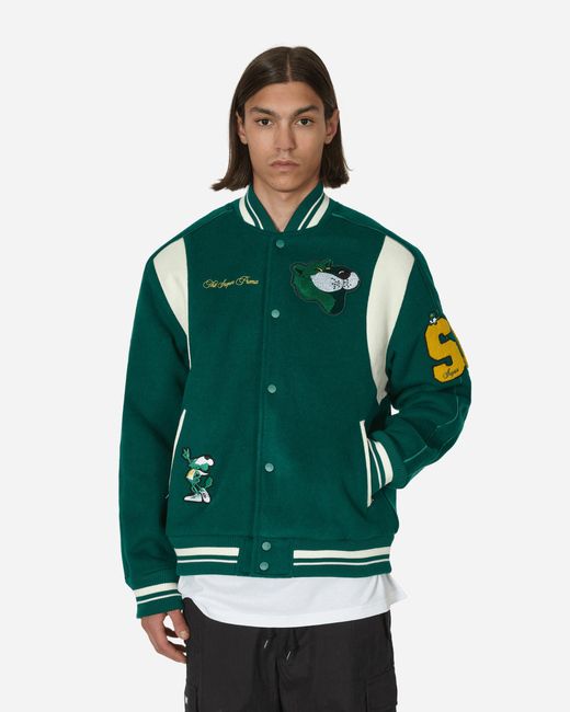PUMA Green The Mascot T7 College Jacket Ever for men