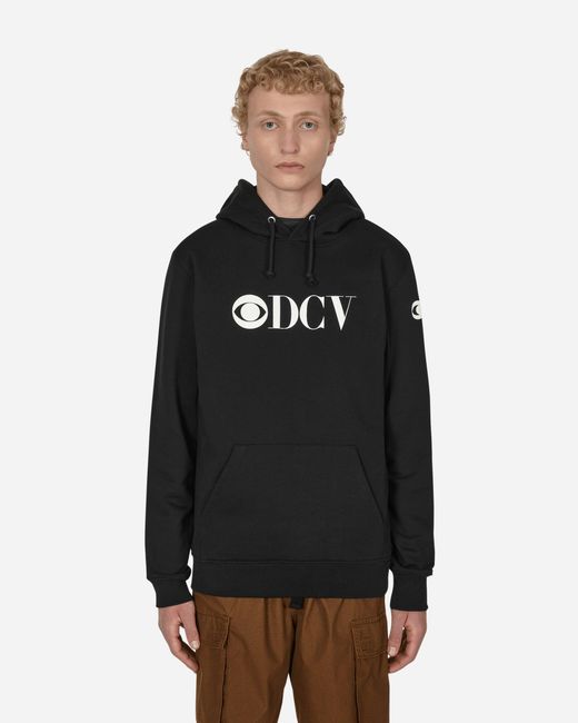 DCV 87 Black Always Watching Hooded Sweatshirt for men