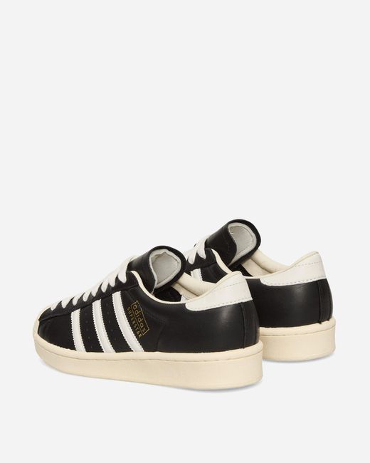 Adidas Black Superstar Vintage Sneakers Core Core for men