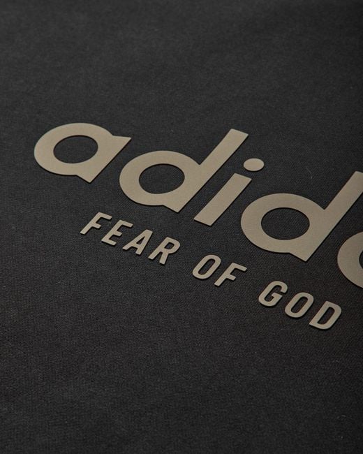 Adidas Black S Fear Of God Athletics Crewneck Sweatshirt for men