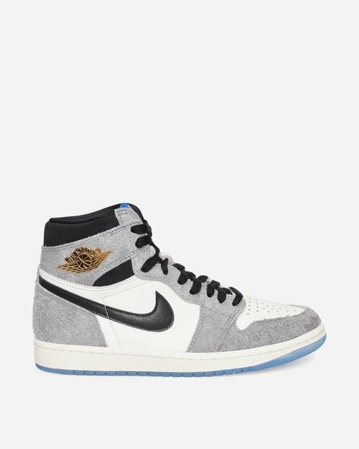 Nike Multicolor Air Jordan 1 High Og Sneakers Cool Grey / Sail for men