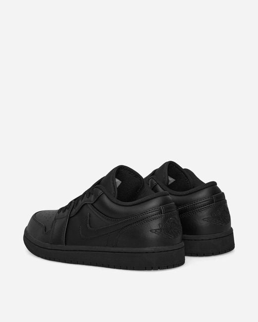 Nike Black Air Jordan 1 Low (gs) Sneakers for men