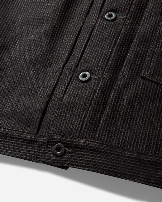 Kapital Black S Century Denim No.9 1St Jacket Mud Dye for men
