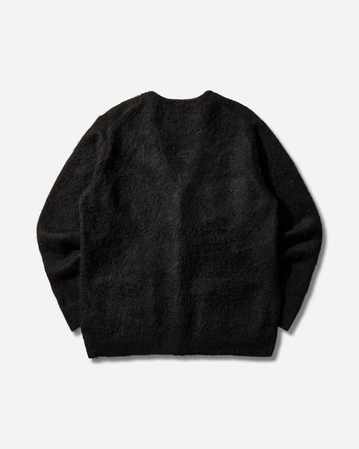 Neighborhood Black Men S Mohair Cardigan for men