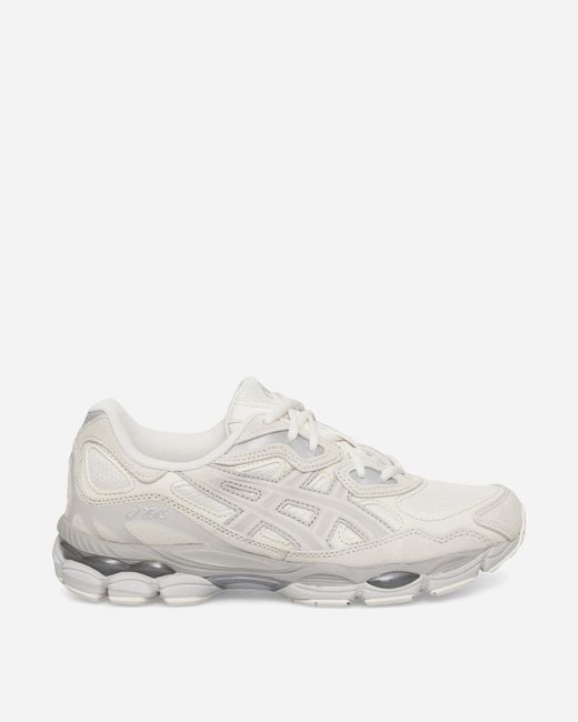 Asics White Gel-Nyc Sneakers Cream Cream for men